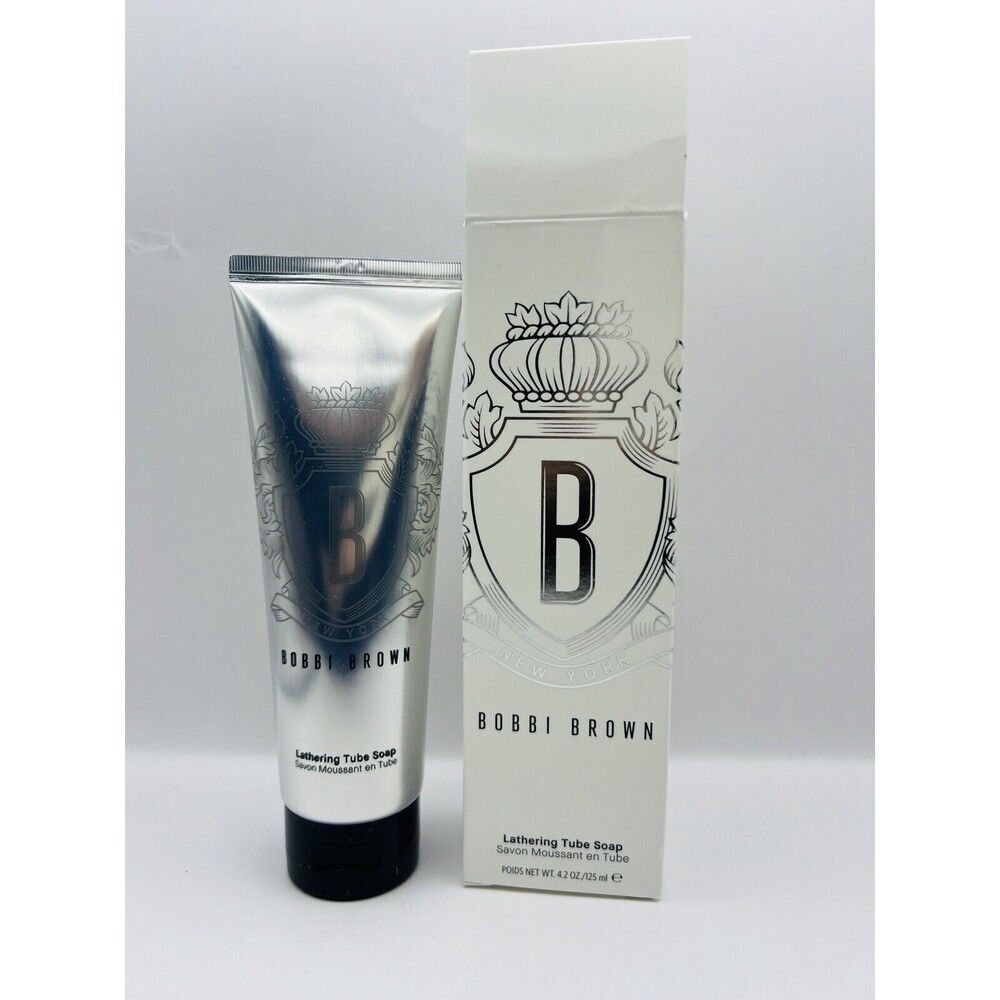 Bobbi Brown Lathering Tube Soap Rich Makeup Removing Cleanser 4.2 oz/ 125 ml New